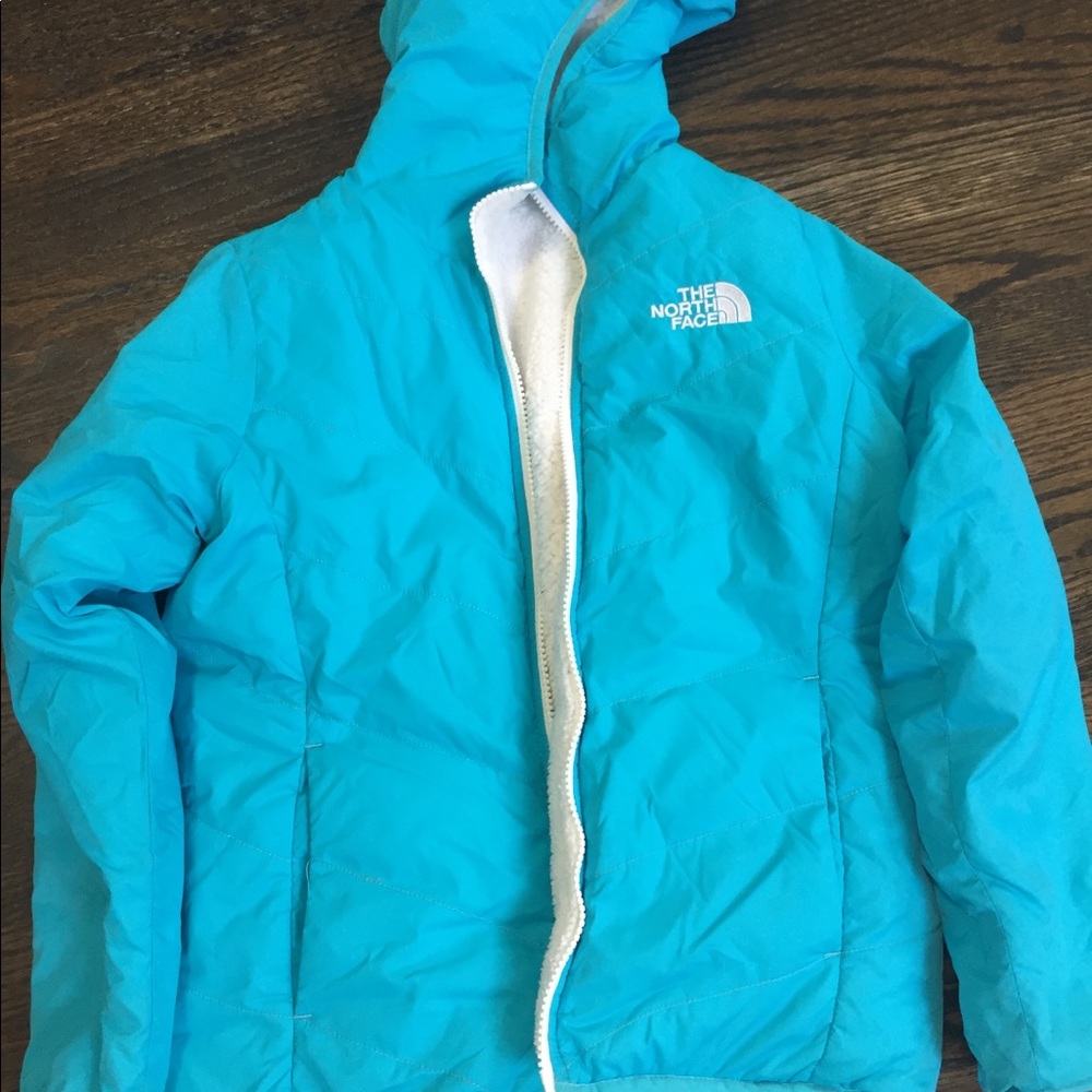 Girls The North Face reversible jacket
